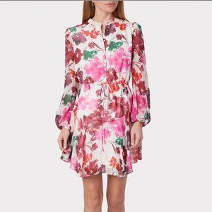 Milly Reina Watercolor Dress Size 12 - Multi color style#46CD54